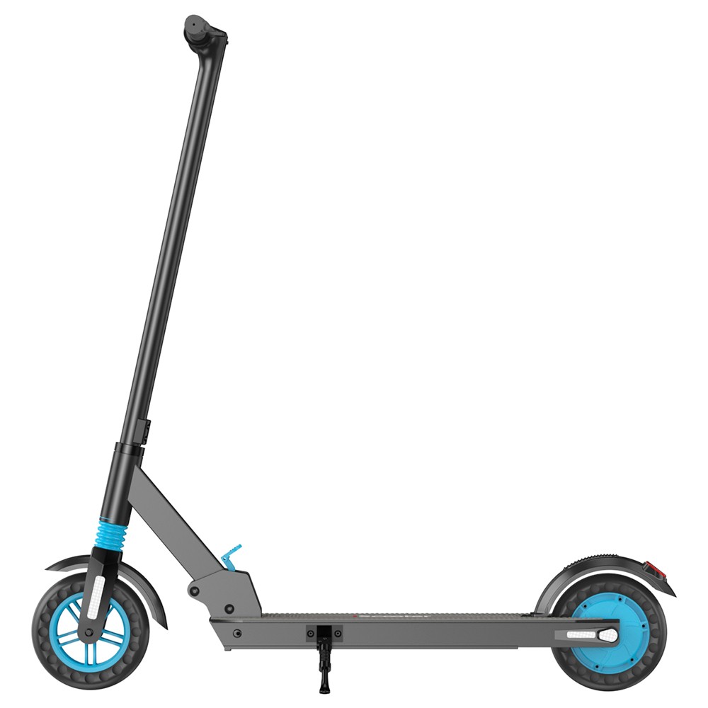Image de la Trottinette électrique iScooter i8 bleue : vue de coté